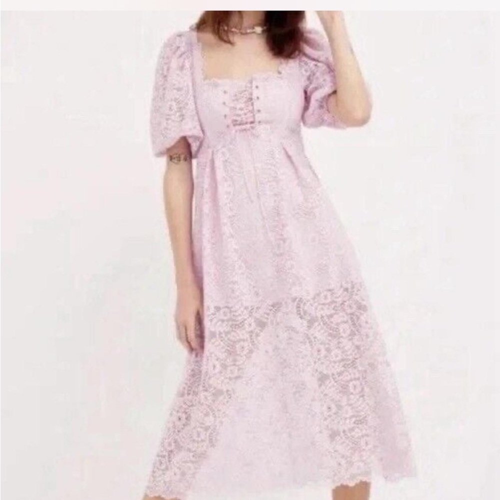 For Love & Lemons Carmela Midi dress size XS NWT